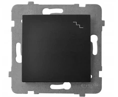Ospel ŁP-3G/m/33 AS Laiptų jungiklis, juodos spalvos, metalinis ŁP-3G/m/33