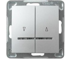 Ospel Shutter jungtis Impresja su sidabriniu foniniu apšvietimu (ŁP-7YS/m/18)