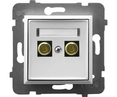 Ospel ARIA Vieno garsiakalbio lizdas baltas GGN-1U/m/00