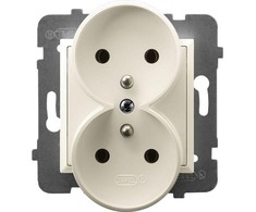 Ospel GP-2URZ/m/27 ARIA Dvigubas lizdas su/be ekru GP-2URZ/m/27