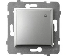 Ospel ARIA mygtukas / varpas / sidabras LP-6U / m / 18