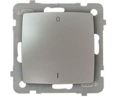 Ospel ŁP-11S/m/43 KARO Dviguba jungtis sidabrinė perlų sp. £P-11S/m/43