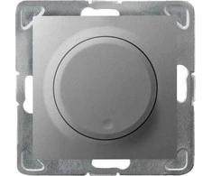 Ospel IMPRESJA Universalus sidabro spalvos LED dimeris ŁP-8YL2/m/18