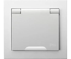 Ospel KIER Bristles lizdas su IP44 skaidriu baltu atvartu GPH- 1WZw - GPH- 1WZw