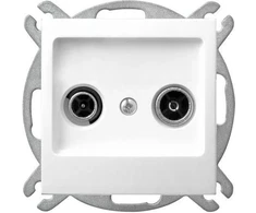 Ospel RTV 10d Antenos lizdai B pass balta (GPA-10YP / m / 00)