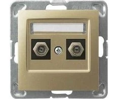 Ospel F tipo Antenos lizdai su dvigubu auksu (GPA-2YF / m / 28)