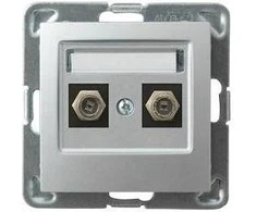 Ospel F tipo dvigubas sidabras (GPA-2YF / m / 18)