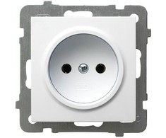 Ospel GP-1G/m/00 AS Viengubas lizdas be išėjimo, baltas GP-1G/m/00