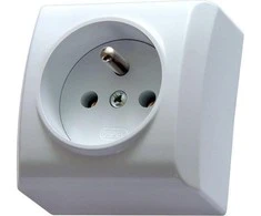 Ospel GN.1-KR.Z/U N/T IP20 Baltas BIS