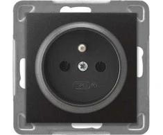 Ospel Vieno įjautrinimo lizdas su antracito pagrindu (GP- 1YZ / m / 50)