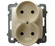 Ospel Karo lizdas su dvigubu perlu (GP- 2SR / m / 42)