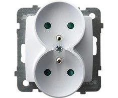 Ospel GP-2SRZP/m/00 KARO Lizdas dvivietis su/u su baltomis langinėmis GP-2SRZP/m/00