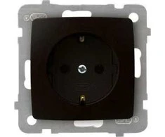 Ospel Karo lizdas vienas schuko šokolado metalo (GP-1SS / m / 40)