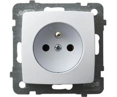 Ospel GP-1SZ/m/00 KARO Lizdas single su/u balta GP-1SZ/m/00