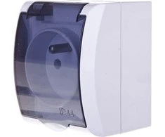 Ospel GNH-1HZ/00/d FALA Lizdas sandarus viengubas su/u IP44 permatomas sklendės velenas GNH-1HZ/00/d