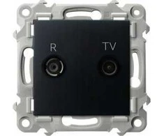 Ospel RTV lizdas Ospel Szafir GPA-10ZPZ/m/33 galas 10dB juodas metalas