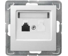 Ospel GPT-1Y/m/00 IMPRESJA Vienas telefono lizdas RJ11 baltas GPT-1Y/m/00