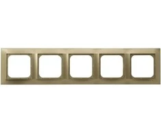 Ospel R-5Y/28 IMPRESJA Ramka pięciokrotna auksinė metalik R-5Y/28