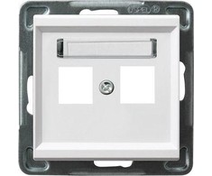 Ospel GPK-2R/p/00 SONATA Dvigubas lizdo korpusas, baltas GPK-2R/p/00