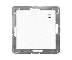 Ospel Skambučio mygtukas p/t IMPRESJA 10A/250V/maks. 3520W baltas