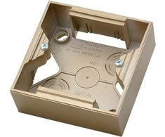 Ospel PNP-1Y/28 IMPRESJA Vienguba virštinkinė dėžutė auksinė metalinė PNP-1Y/28