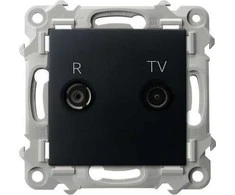 Ospel RTV lizdas Ospel Szafir GPA-ZK/m/33 gnybtai, juodas metalas