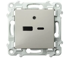 Ospel SAPPHIRE USB įkroviklis A+C kašmyro smėlio spalvos GPUSB-2Z/m/83