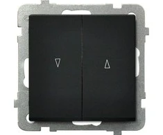 Ospel SONATA užrakto jungtis su mechaniniu užraktu / juodo metalo LP-7RB / m / 33