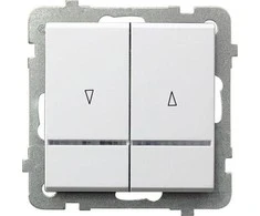 Ospel SONATA užrakto jungtis su vidiniu apšvietimu / su mechaniniu užraktu / balta LP-7RBS / m / 00