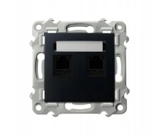 Ospel SZAFIR Lizdas telefonas dvigubas nepriklausomas juoda metalinis GPT-2ZN/m/33