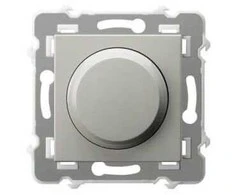 Ospel SZAFIR Universalus šviesos reguliatorius kaitrinėms, halogeninėms ir LED apkrovoms, kašmyro smėlio spalvos ŁP-8ZL2/m/83