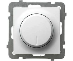 Ospel Universal Dimmer AS ŁP-8GL2/M/00 Balta, skirta kaitriniams, halogeniniams ir LED šaltiniams