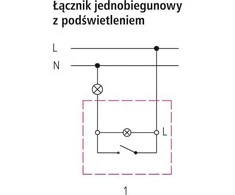 Ospel Vienkartinis įspaudimas su aukso metaliniu apšvietimu (LP-1YS / m / 28)
