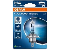 Osram LEMP AUT Mėlynas INTENSE 60/55W12V H4