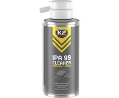 Melle K2 IZOPROPILO ALKOHOLIS 99% GRYNUMO SU ŠEPETĖLIU IR VAMZDELIU IPA99 PURŠKALAS 150ML