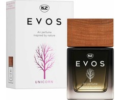 Bikuvalt Oro gaiviklis K2 EVOS UNICORN FRUITS, CITRUS, PEACH, PLUMERY, SANDALWOOD 50ML