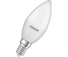LED lemputė OSRAM, B11, šiltai balta, E14, 5,7 W, 470 lm