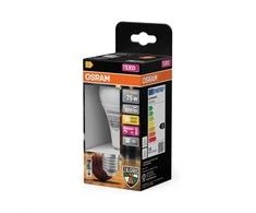Osram 9,5W LED lemputė ŽALGIRIS EDITION, E27, 2700K/žalia šviesos sp., dimeriuojama