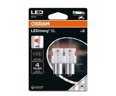 Osram LED Pære Rød P21W - 2 stk.