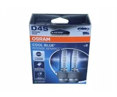 Osram Lemputė (2 vnt. rinkinys) D4S 42V 35W P32D-5, intensyviai mėlyna, „NextGen“ 6200K