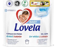 „Lovela Baby“ kūdikių skalbinių kapsulės, baltiems ir spalvotiems, 36 vnt.