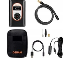Osram Carruzzo 12V Compressor, 8.3bar – Rechargeable Tire Inflator with Digital Backlit Ekranas