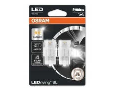 Osram Osram LED W21W 7505DYP-02B lemputės (2 vnt.) geltonos