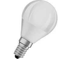 LED lempa Osram, P45, 4.5W, E14, 827, 470lm, dim, mat