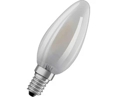 LED lempa Osram, B35, 4W, E14, 2700K, 470lm, matinė