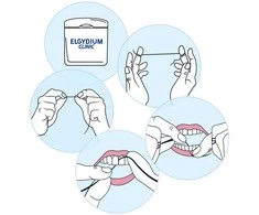 OTC ELGYDIUM SIŪLŲ KLINIKA CROSSING FLOSS