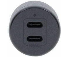 Otterbox OB standartinis automobilio įkroviklis 65W/2 USB-C - juodas