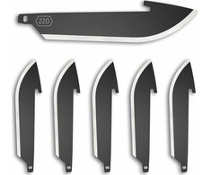 Outdoor 6 ostrzy Outdor Edge Drop Point 220 Juodas