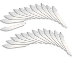 Outdoor Edge Outdoor Atsarginės geležtės Outdoor Briauna Razor 8,9 cm, 24 vnt.