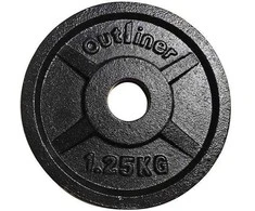 Diskinis ketaus svarmuo OUTLINER YLPS36A 1,25 kg 31 mm